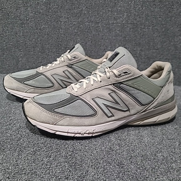 New Balance Other - New Balance 990v5 Shoes Mens Size 14 B Athletic Running Gray M990GL5